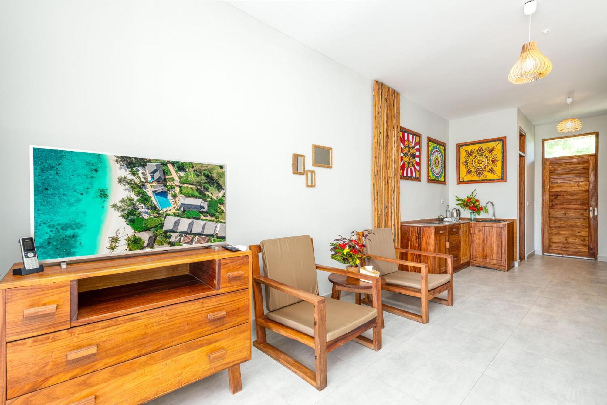 Zanzibella Hotel & Spa Kiwengwa  Dış mekan fotoğraf A living room at the hotel
